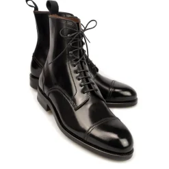 BOTAS EN CORDOVAN NEGRO 80184 OSCAR