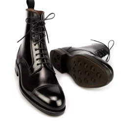 BOTAS EN CORDOVAN NEGRO 80184 OSCAR