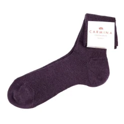 Calcetines cortos de señora en lila.