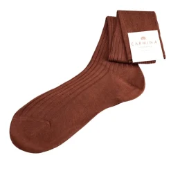 CALCETINES LARGOS EN MARRÓN MEDIO