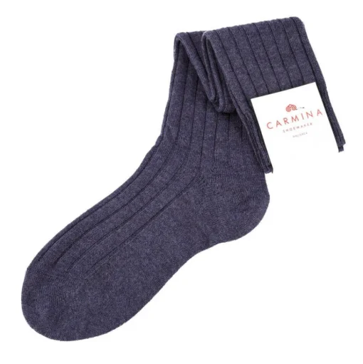 CALCETINES LARGOS SPORT EN COLOR JEANS