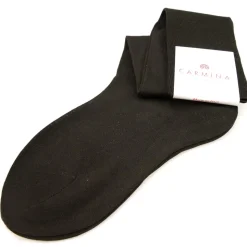 Calcetines lisos en Marrón