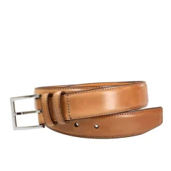 CINTURÓN PIEL HOMBRE CORDOVAN NATURAL