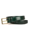 CINTURÓN PIEL HOMBRE CORDOVAN VERDE