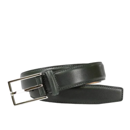 CINTURÓN PIEL MUJER RUSTICALF VERDE