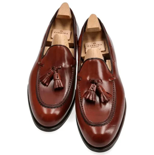 CORDOVAN MOCASINES HOMBRE CON BORLAS 734 FOREST