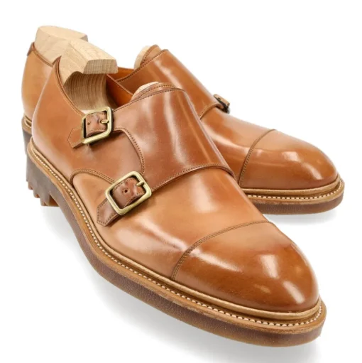 CORDOVAN ZAPATOS DOBLE HEBILLA 10003 OSCAR