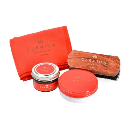 KIT CUIDADO DEL ZAPATO CORDOVAN BURDEOS