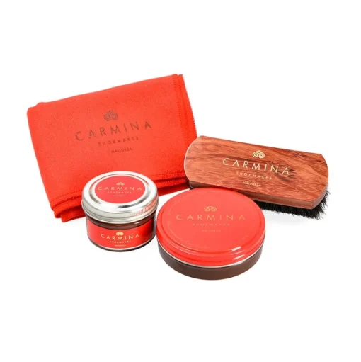 KIT CUIDADO DEL ZAPATO MARRÓN VEGANO