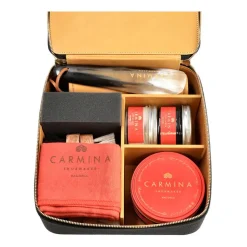 KIT DE CUIDADO DE LUJO PARA ZAPATOS DE PIEL DE BECERRO - NEGRO