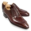 ZAPATOS BLUCHER NORUEGOS EN CORDOVAN 80189