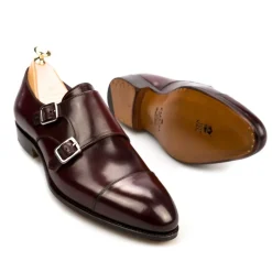 ZAPATOS DOBLE HEBILLA CORDOVAN 80250 INCA