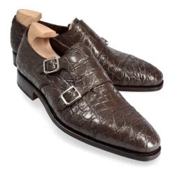 ZAPATOS DOBLE HEBILLA DE COCODRILO 10003 RAIN