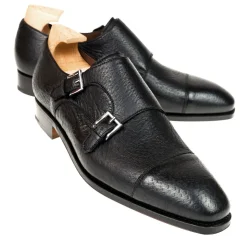 ZAPATOS DOBLE HEBILLA EN PECARÍ 80544 RAIN