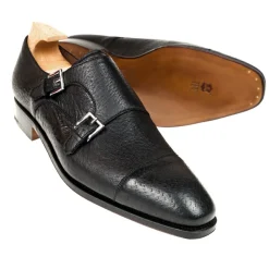 ZAPATOS DOBLE HEBILLA EN PECARÍ 80544 RAIN