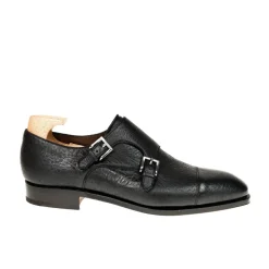 ZAPATOS DOBLE HEBILLA EN PECARÍ 80544 RAIN