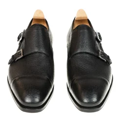 ZAPATOS DOBLE HEBILLA EN PECARÍ 80544 RAIN